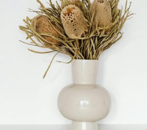 Tall Glass Vase