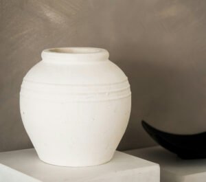 Tall Glass Vase